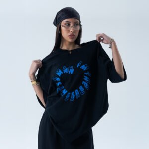 Remera business man negra